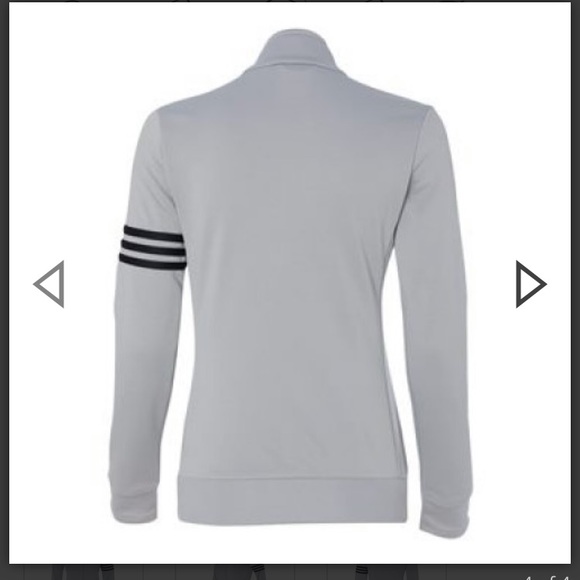 NWT Adidas golf 3 stripe jacket size small - Picture 2 of 7
